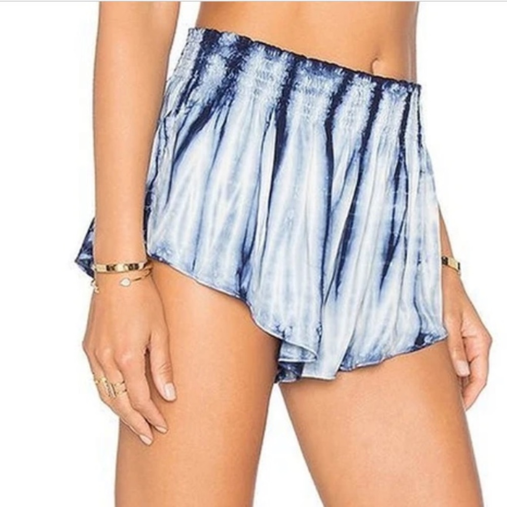 BLUE LIFE TIE DYE SHORTS